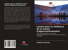 Buchcover von Leçons pour la résilience de la chaîne d'approvisionnement