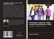 Buchcover von Strategie radzenia sobie nowych dyrektorów szkół