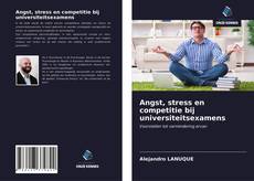 Bookcover of Angst, stress en competitie bij universiteitsexamens