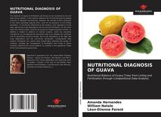 Capa do livro de NUTRITIONAL DIAGNOSIS OF GUAVA 