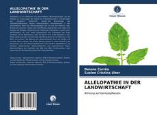 Couverture de ALLELOPATHIE IN DER LANDWIRTSCHAFT