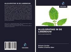 Bookcover of ALLELOPATHIE IN DE LANDBOUW