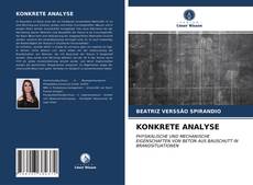 Copertina di KONKRETE ANALYSE