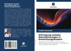 Couverture de Erbringung sozialer Dienstleistungen in Entwicklungsländern