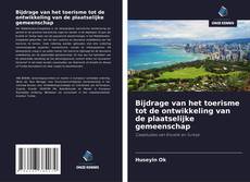 Couverture de Bijdrage van het toerisme tot de ontwikkeling van de plaatselijke gemeenschap