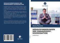 Copertina di HERAUSFORDERUNGEN DER MANAGEMENT-KOORDINATION