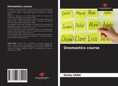 Capa do livro de Onomastics course 