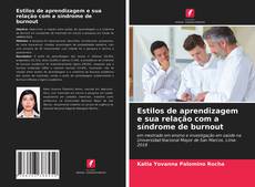 Bookcover of Estilos de aprendizagem e sua relação com a síndrome de burnout