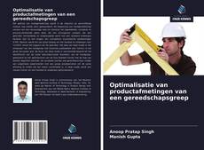 Bookcover of Optimalisatie van productafmetingen van een gereedschapsgreep