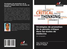 Portada del libro de Stratégies de promotion de la pensée critique dans les écoles de médecine