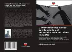 Buchcover von L'orientation des élèves de 11e année est nécessaire pour certaines variables