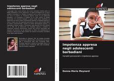 Portada del libro de Impotenza appresa negli adolescenti barbadiani