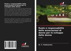 Capa do livro de Ruolo e responsabilità delle associazioni di donne per lo sviluppo delle donne 