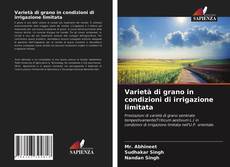 Portada del libro de Varietà di grano in condizioni di irrigazione limitata