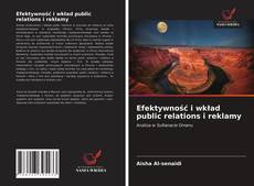 Capa do livro de Efektywność i wkład public relations i reklamy 