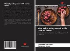 Capa do livro de Minced poultry meat with rocket salad 