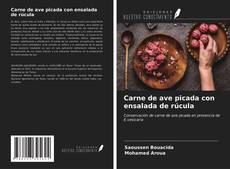 Capa do livro de Carne de ave picada con ensalada de rúcula 