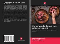 Portada del libro de Carne picada de ave com salada de rúcula