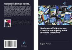 Buchcover von Reclame-efficiëntie met speciale verwijzing naar mobiele telefoons