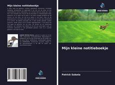 Bookcover of Mijn kleine notitieboekje