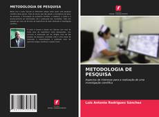 Portada del libro de METODOLOGIA DE PESQUISA