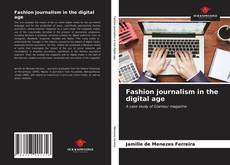 Portada del libro de Fashion journalism in the digital age