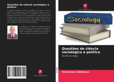 Buchcover von Questões de ciência sociológica e política