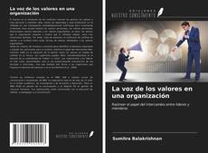 Couverture de La voz de los valores en una organización