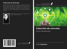 Buchcover von Colección de artículos