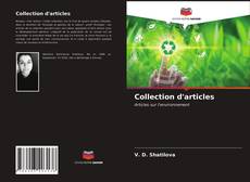 Buchcover von Collection d'articles