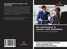 Job satisfaction of workers with disabilities kitap kapağı