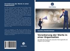 Couverture de Verankerung der Werte in einer Organisation