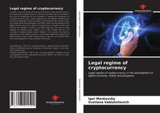 Bookcover of Legal regime of cryptocurrency