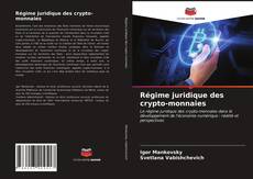 Buchcover von Régime juridique des crypto-monnaies