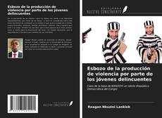 Buchcover von Esbozo de la producción de violencia por parte de los jóvenes delincuentes