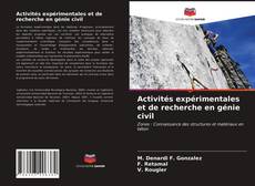 Обложка Activités expérimentales et de recherche en génie civil