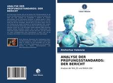 Bookcover of ANALYSE DER PRÜFUNGSSTANDARDS: DER BERICHT