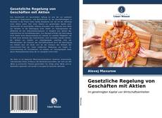 Couverture de Gesetzliche Regelung von Geschäften mit Aktien