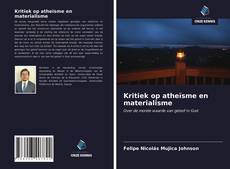 Bookcover of Kritiek op atheïsme en materialisme