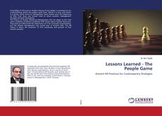 Copertina di Lessons Learned - The People Game