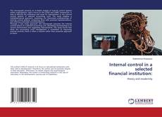 Copertina di Internal control in a selected financial institution: