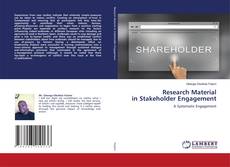 Copertina di Research Material in Stakeholder Engagement