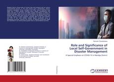 Copertina di Role and Significance of Local Self-Government in Disaster Management