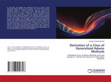 Copertina di Derivation of a Class of Generalized Adams Methods