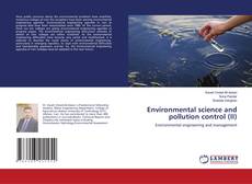 Copertina di Environmental science and pollution control (II)