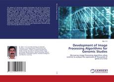 Buchcover von Development of Image Processing Algorithms for Genomic Studies