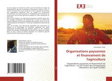 Buchcover von Organisations paysannes et financement de l'agriculture
