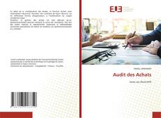 Buchcover von Audit des Achats