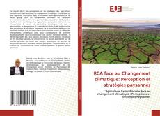 Buchcover von RCA face au Changement climatique: Perception et stratégies paysannes