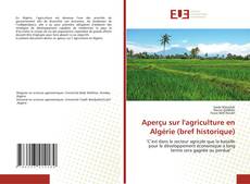 Aperçu sur l'agriculture en Algérie (bref historique) kitap kapağı